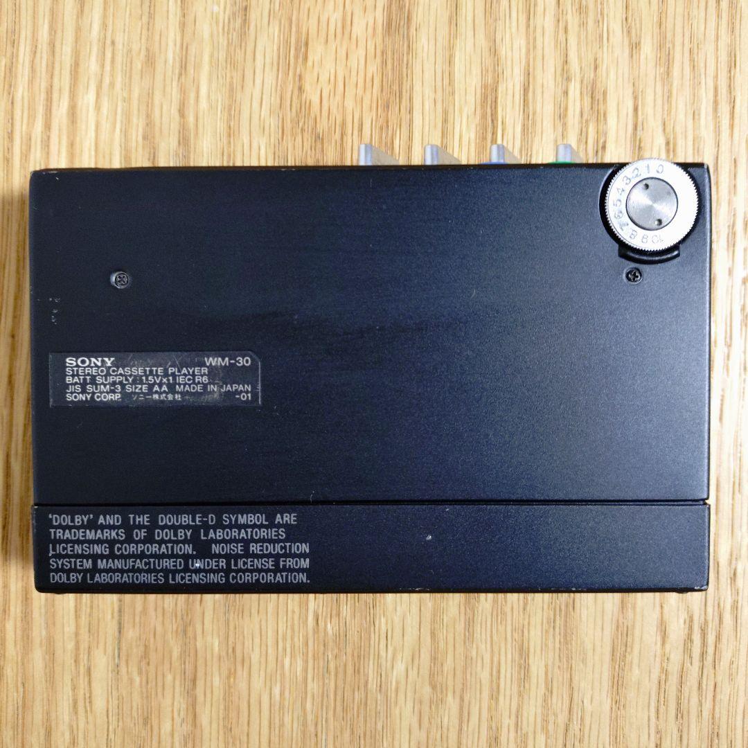 ジャンクSONY WM-30 カセットプレーヤー
