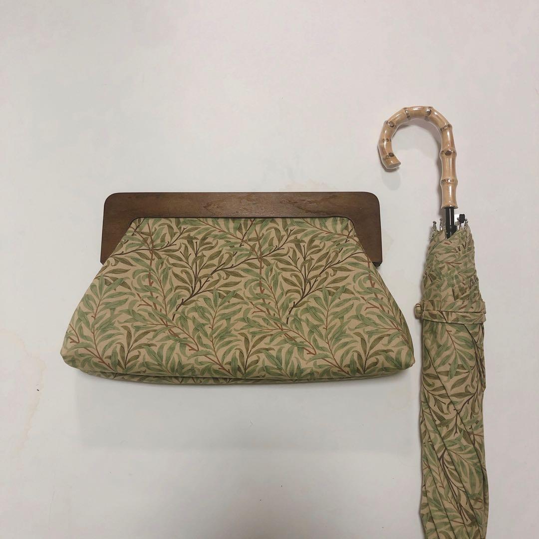 いいね無し購入タッセル&シュシュ　モリス　日傘　作成店2〜3万円より格安