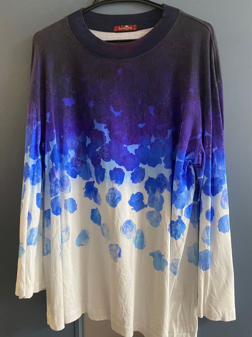 hazama × Adoコラボ 一凛の祈跡に溺れるカットソー S　上からグラデ