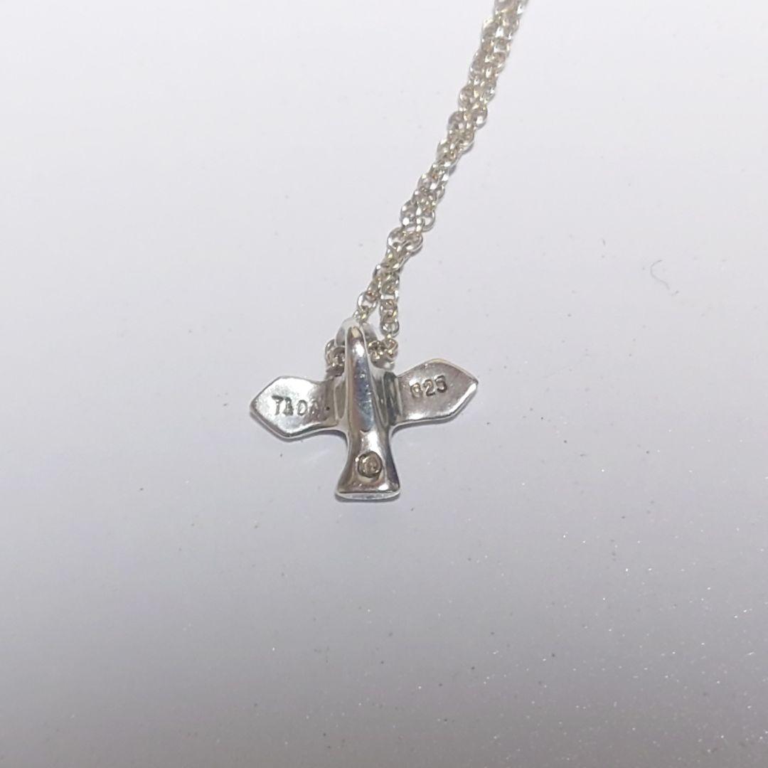 未使用に近い ティファニー ネックレス バードクロス シルバー925