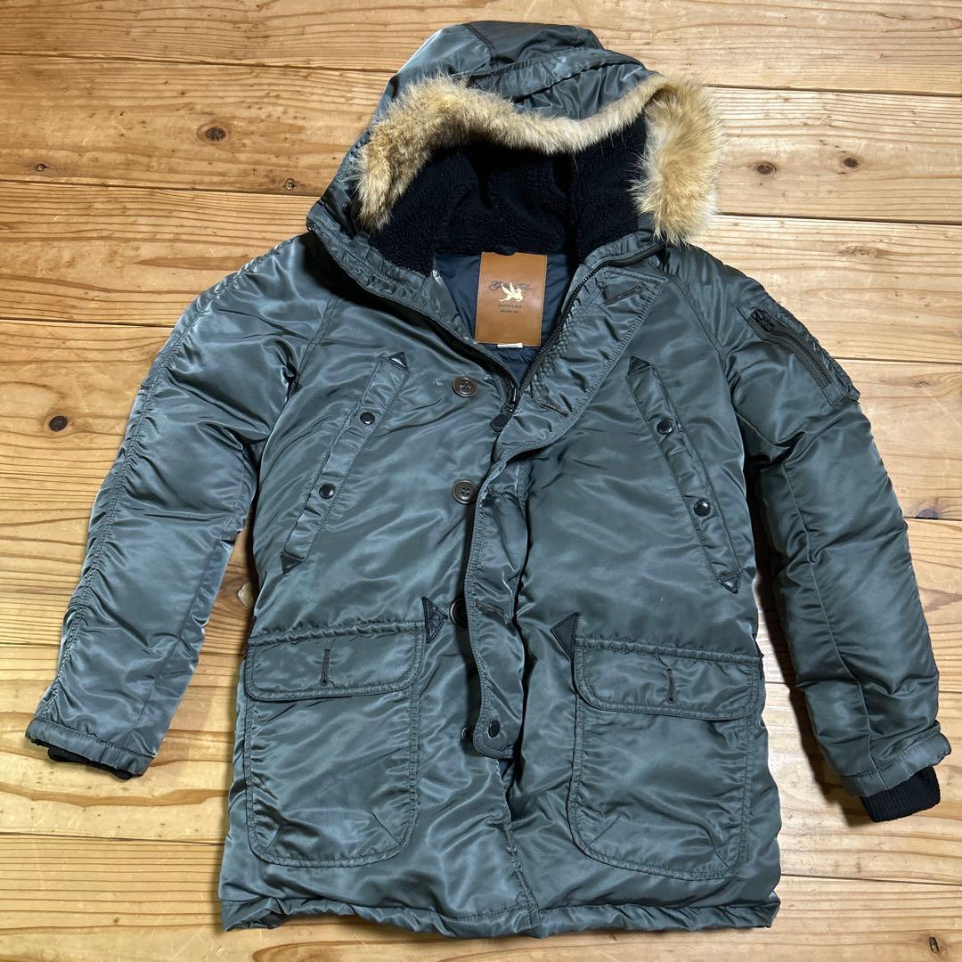 M*o様 SPIEWAK ゴールデンフリース N3B ダウン　コヨーテファー　サ