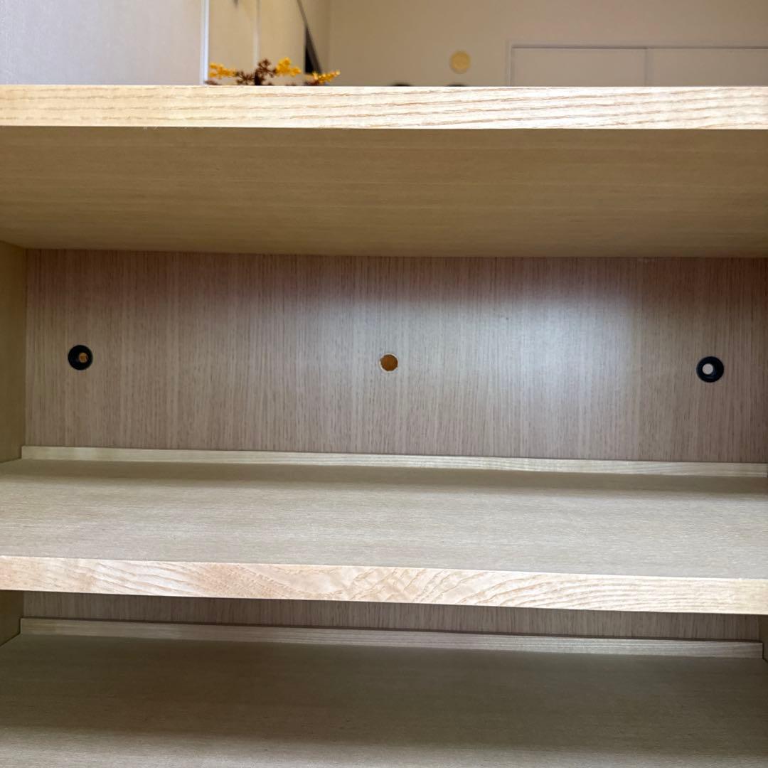 （最終価格）無印良品　キャビネット　オーク材