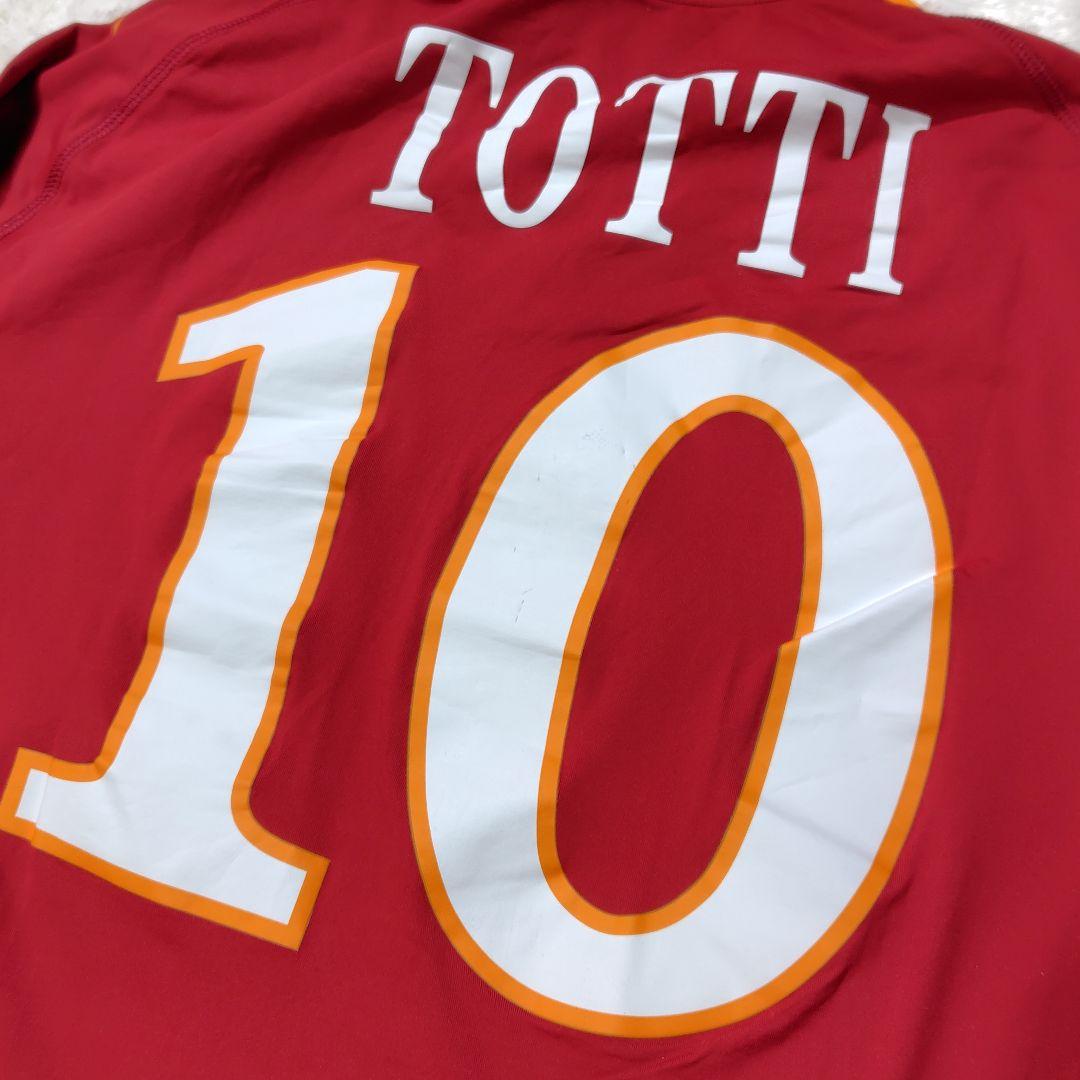 激レア‼️　Kappa　ローマ　10-11　　 トッティ　背番号10　長袖モデル