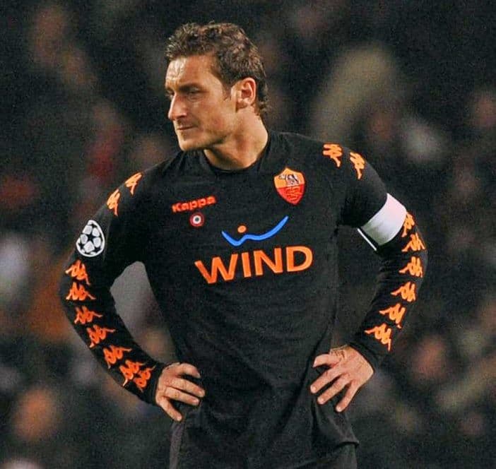 激レア‼️　Kappa　ローマ　10-11　　 トッティ　背番号10　長袖モデル