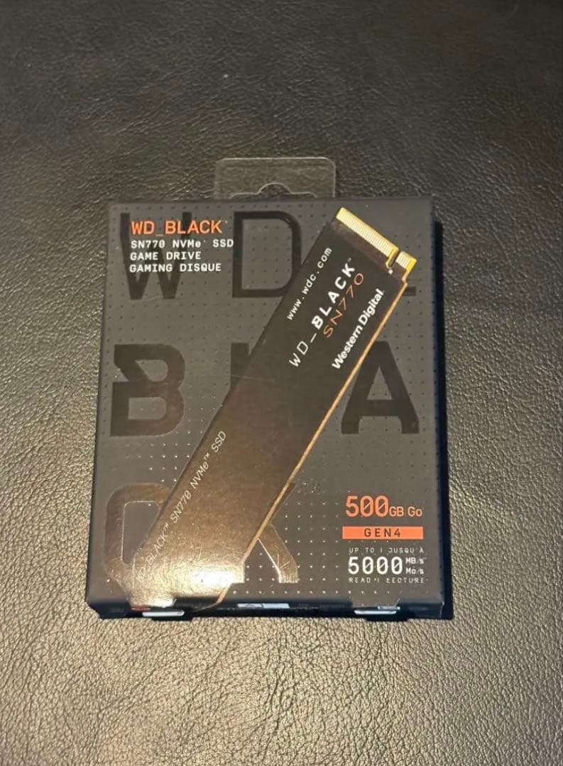 内蔵型SSD WD_BLACK SN770 500GB NVMe SSD
