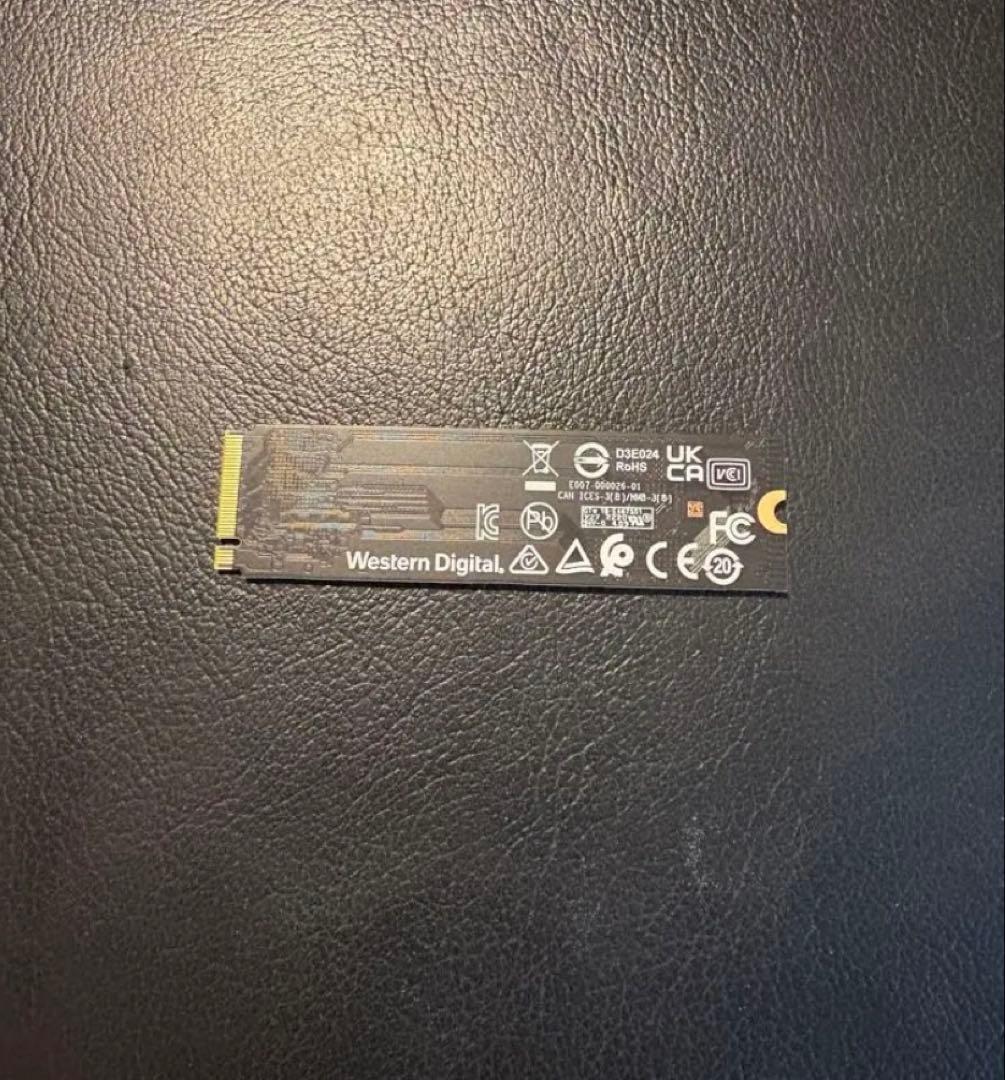 内蔵型SSD WD_BLACK SN770 500GB NVMe SSD