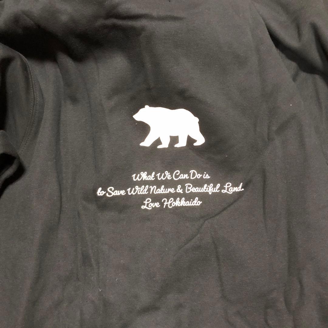 TNOC ブラック ジップアップパーカTHE HOODIE ZIPUP-YT3