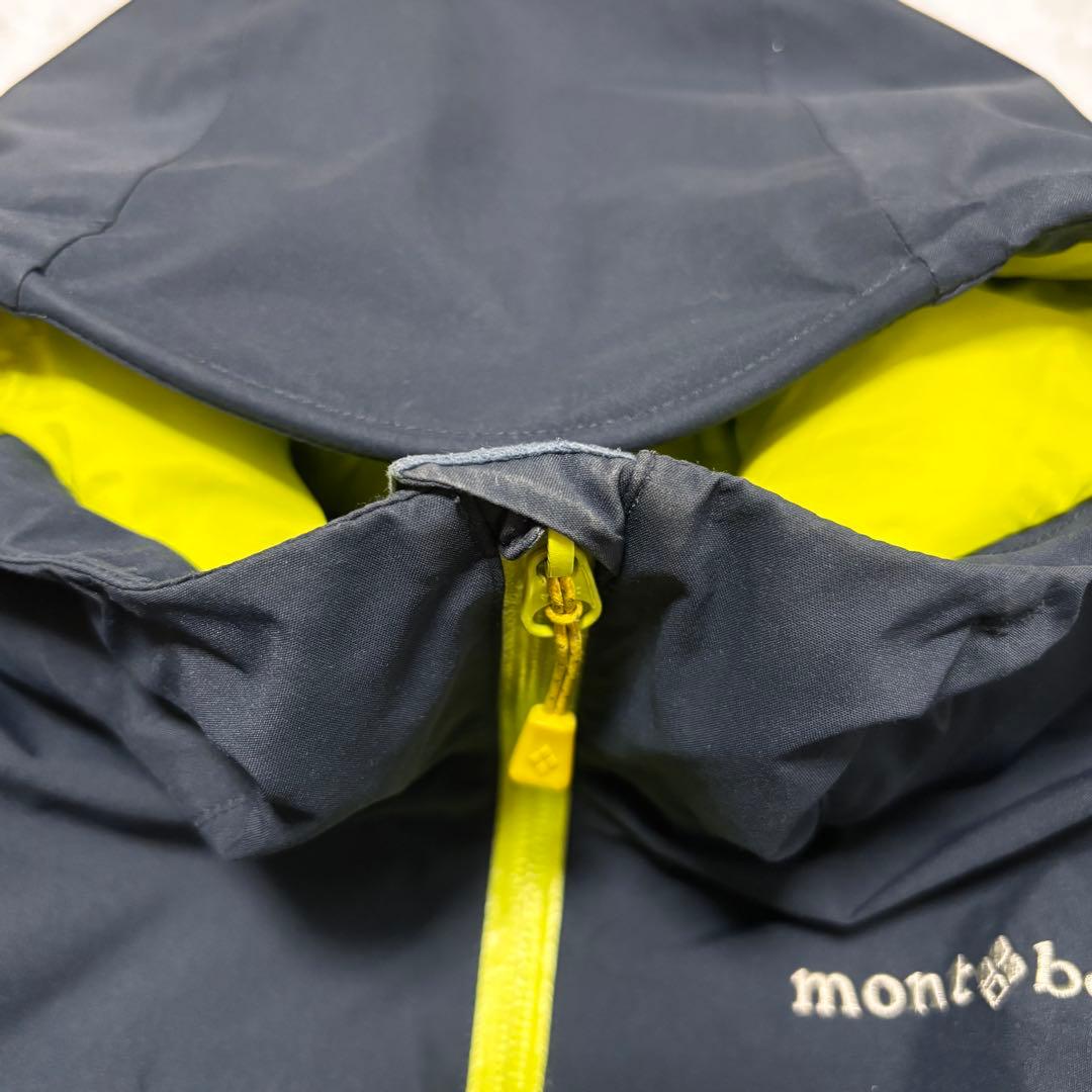 【人気モデル】モンベル パウダーステップパーカ スノージャケット キッズ 160