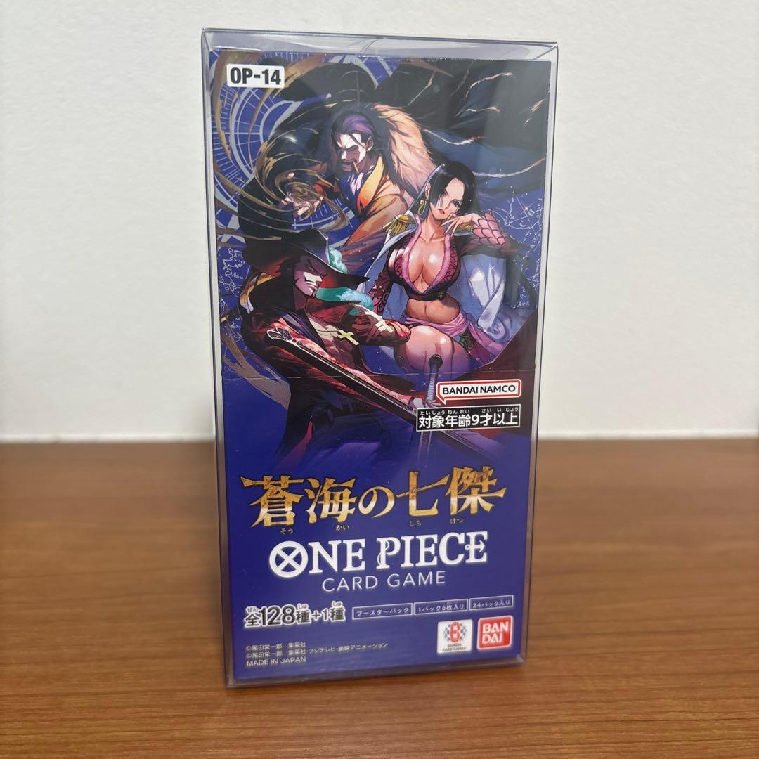 ONE PIECE 蒼海の七傑テープ付き未開封BOX