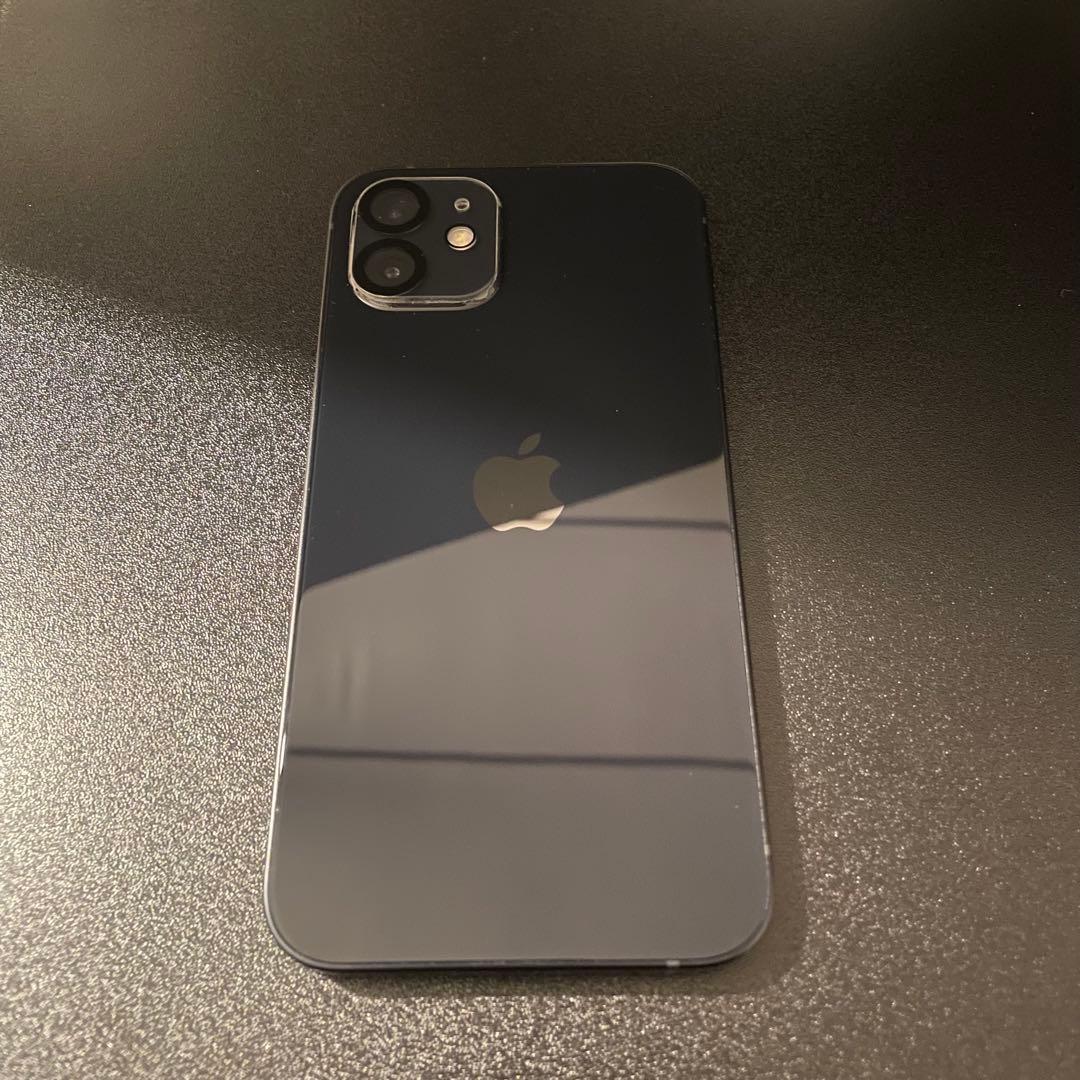 【美品】Apple iPhone 12 64GBブラック 箱付き