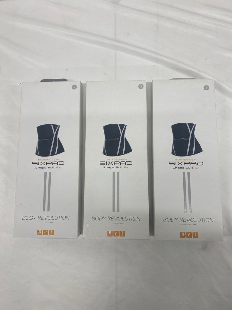 シックスパッド SIXPAD shape suit ex Ssize 3つセット