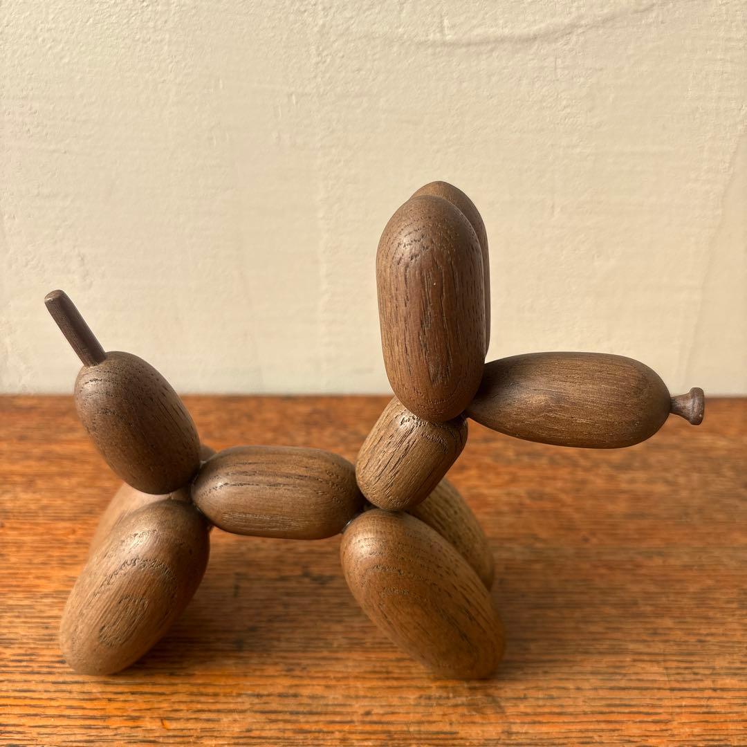 北欧 デンマーク BOYHOOD ボーイフッド 木製 バルーンドッグ S オーク