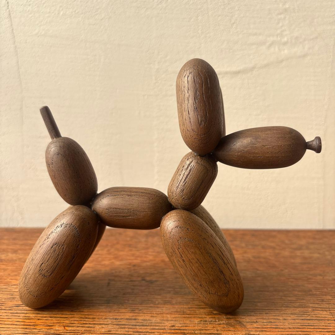 北欧 デンマーク BOYHOOD ボーイフッド 木製 バルーンドッグ S オーク