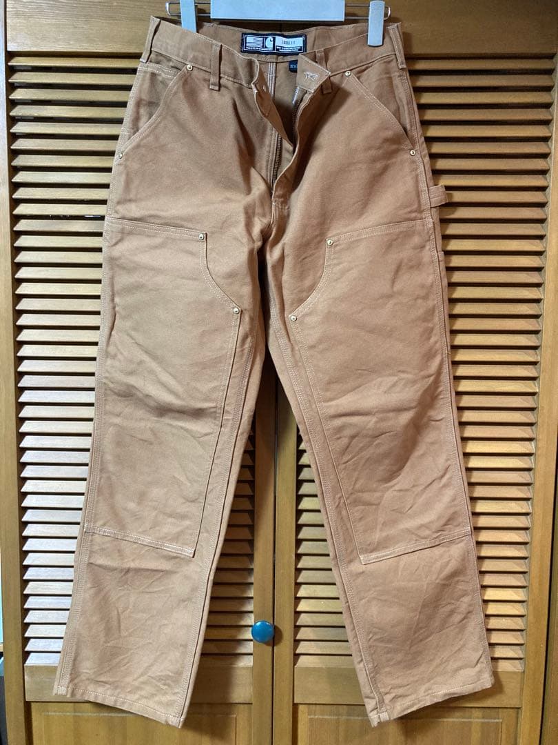 Carhartt ペインターパンツB01 BRN 32×30ダブルニー