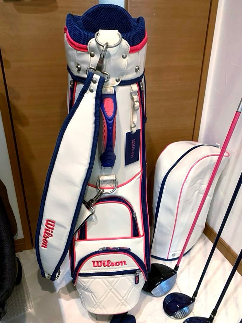 ほぼ新品未使用　ウィルソン　レディースゴルフクラブ セット　1w テーラーメイド