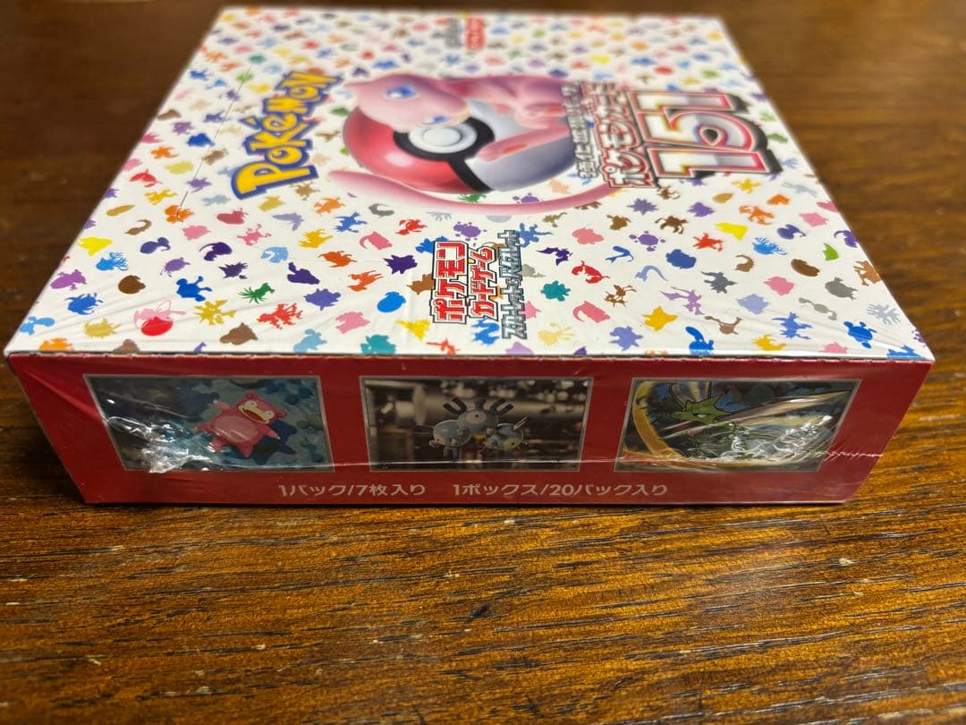 【シュリンク付き】ポケモンカード151 未開封1BOX