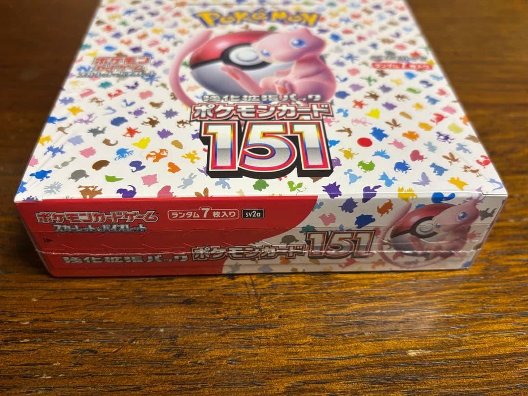 【シュリンク付き】ポケモンカード151 未開封1BOX
