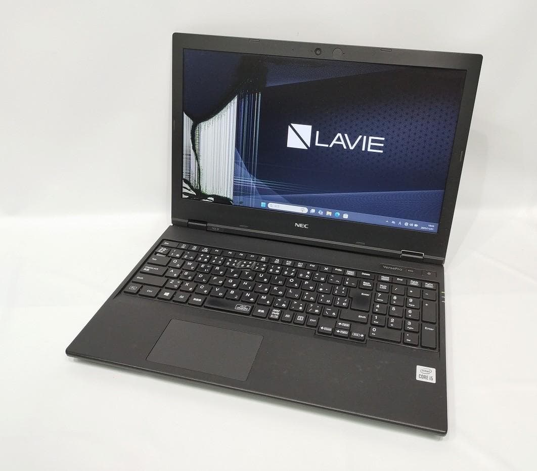 液晶割れ PC-VKM17/X-9 I5 10th 簡易確認 部品取りに