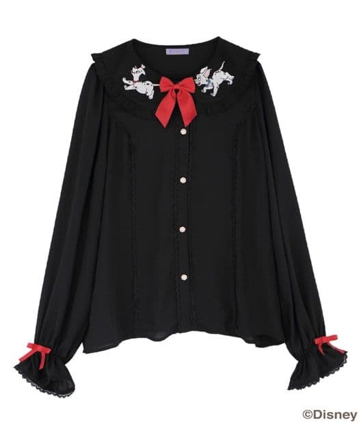 【新品】axes １０１匹わんちゃん／ブラウス