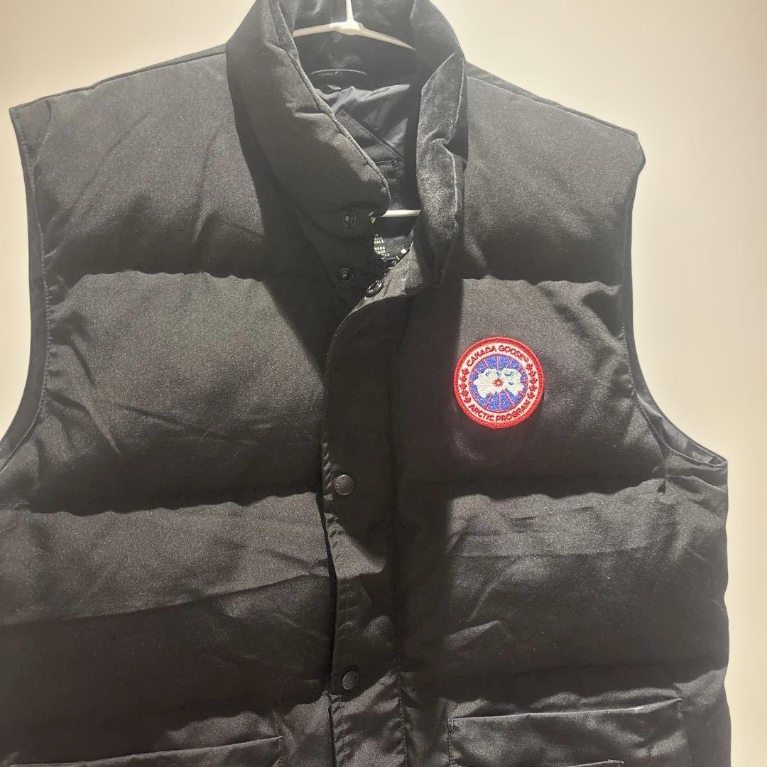 カナダグース ダウンベスト XLブラック