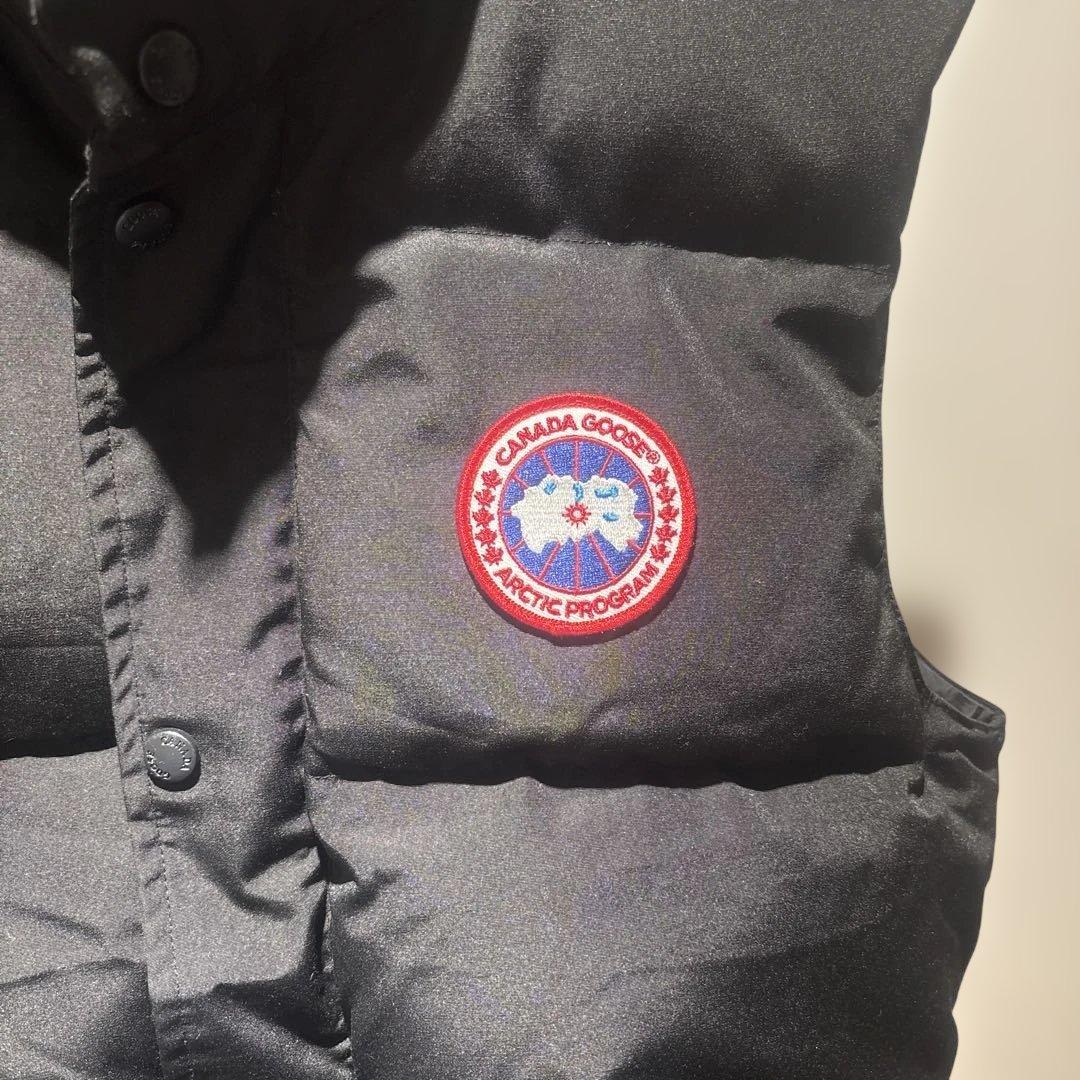 カナダグース ダウンベスト XLブラック