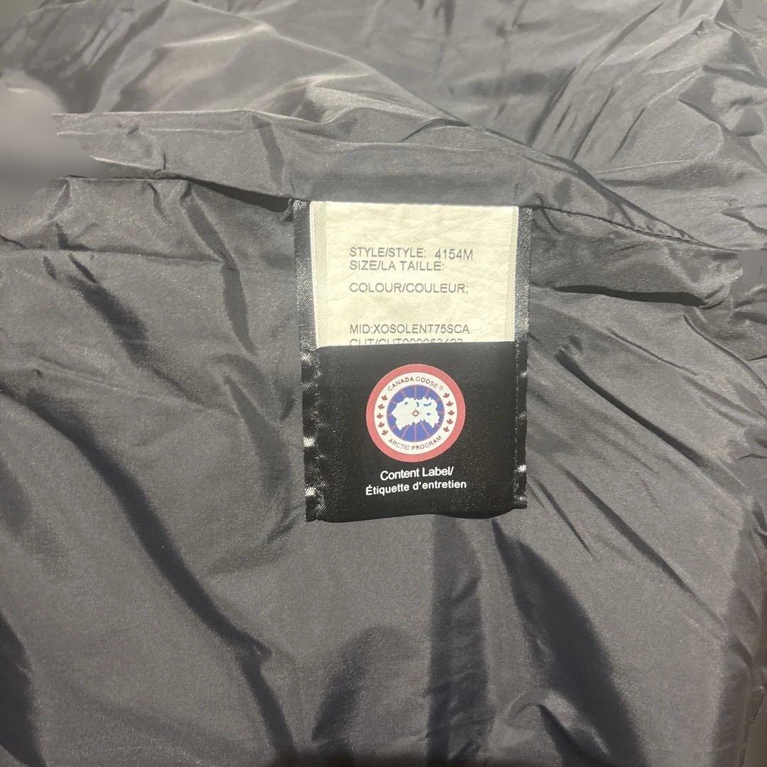 カナダグース ダウンベスト XLブラック