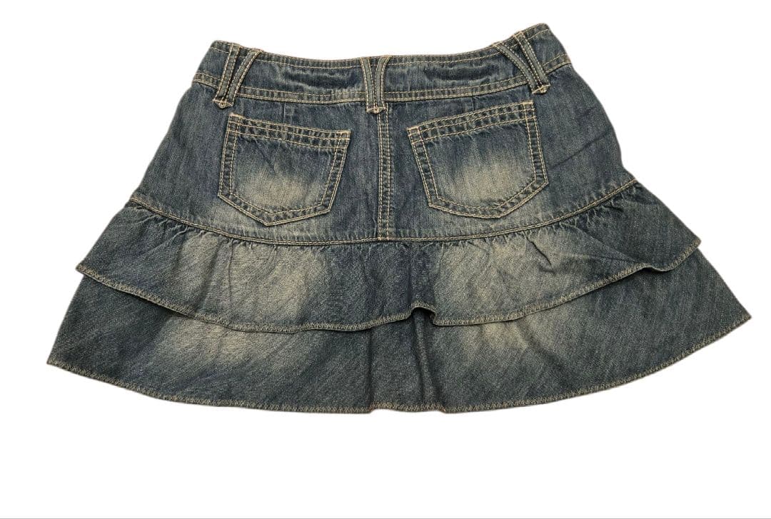 レア✨BURBERRY BLUE LABEL デニムフレアスカート　25