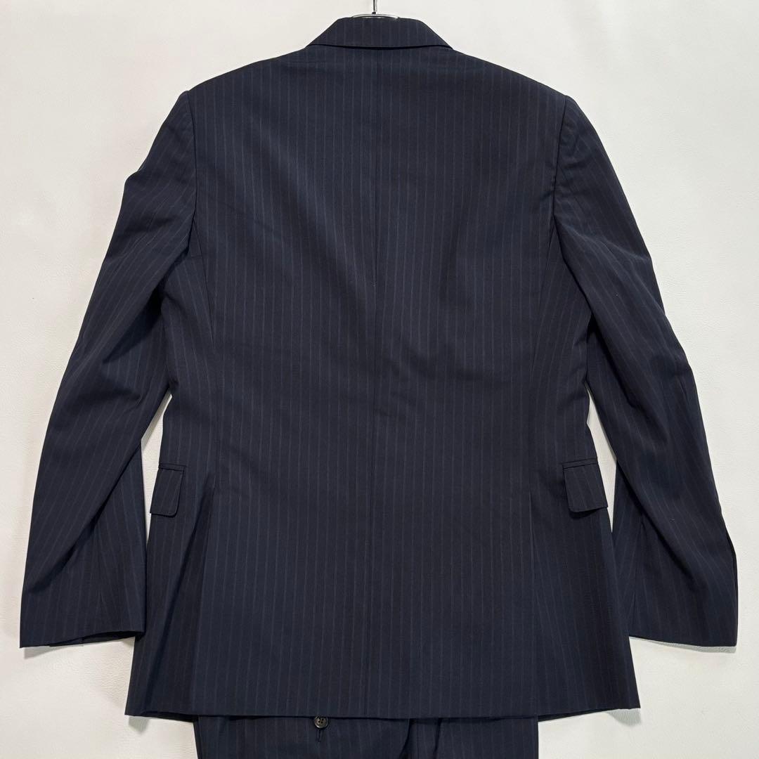 希少 イギリス製 ポロラルフローレン スーツ セットアップ ネイビー Sサイズ