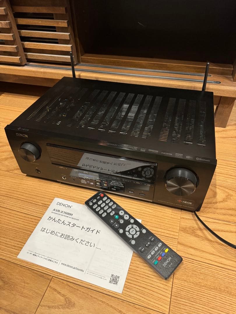 美品　使用期間短い　DENON デノン　AVR-X1500H