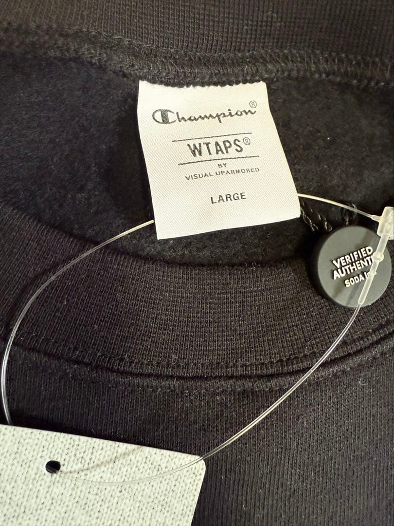 WTAPS championトレーナー Lサイズ 黒
