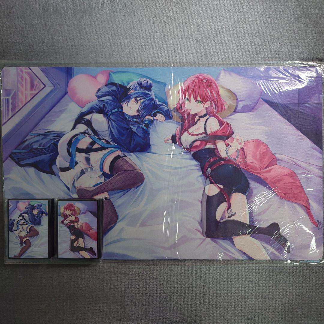 α1 遊戯王 ベッド&絵違い キスキル&リィラ スリーブ&プレイマット
