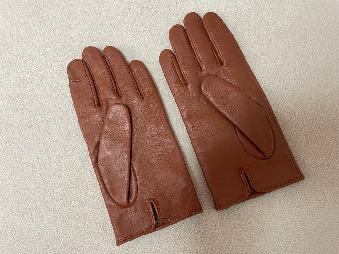 COACH コーチ ブラウン レザー 手袋 クラシック【未使用】