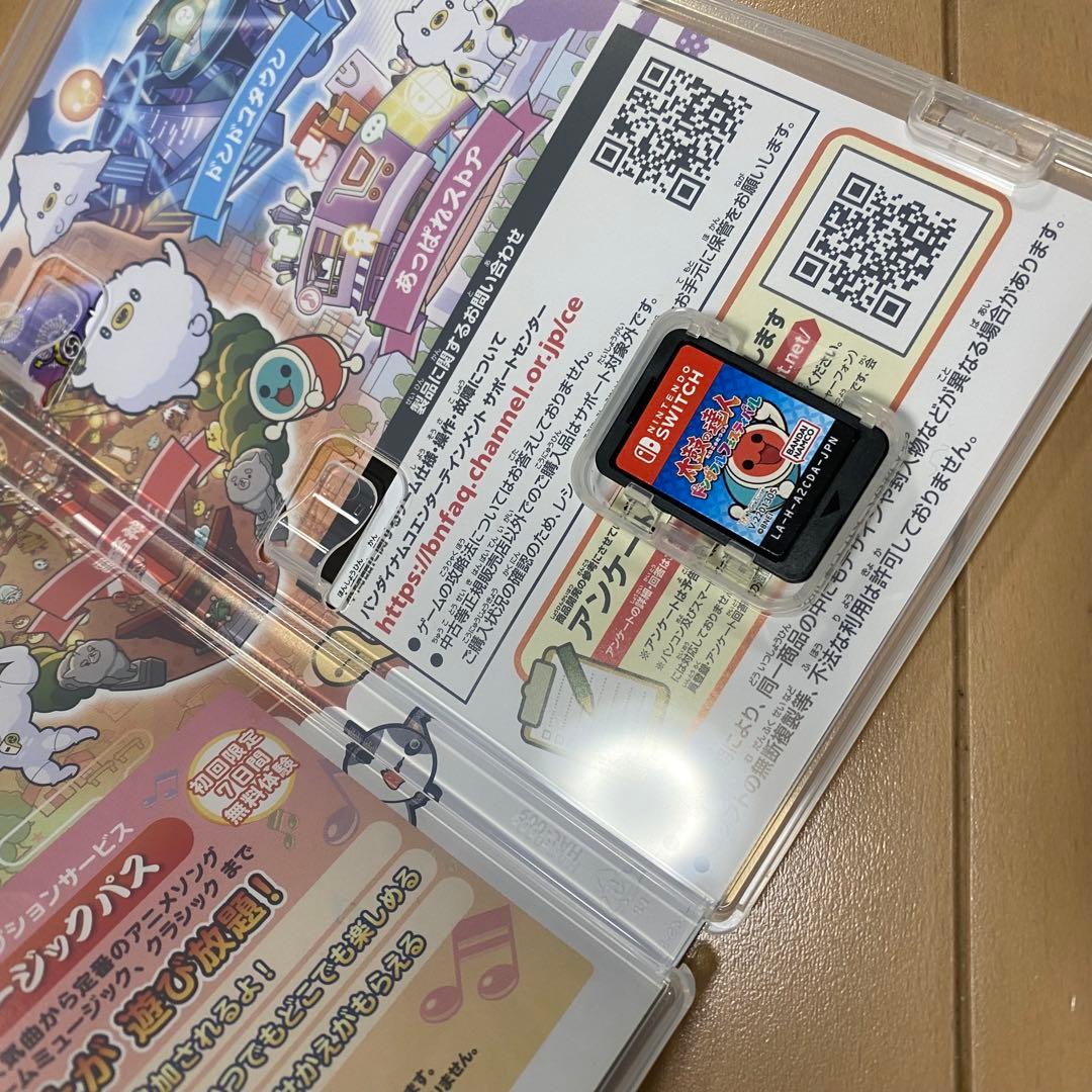 太鼓の達人　ドンダブルフェスティバル　太鼓とバチ2個