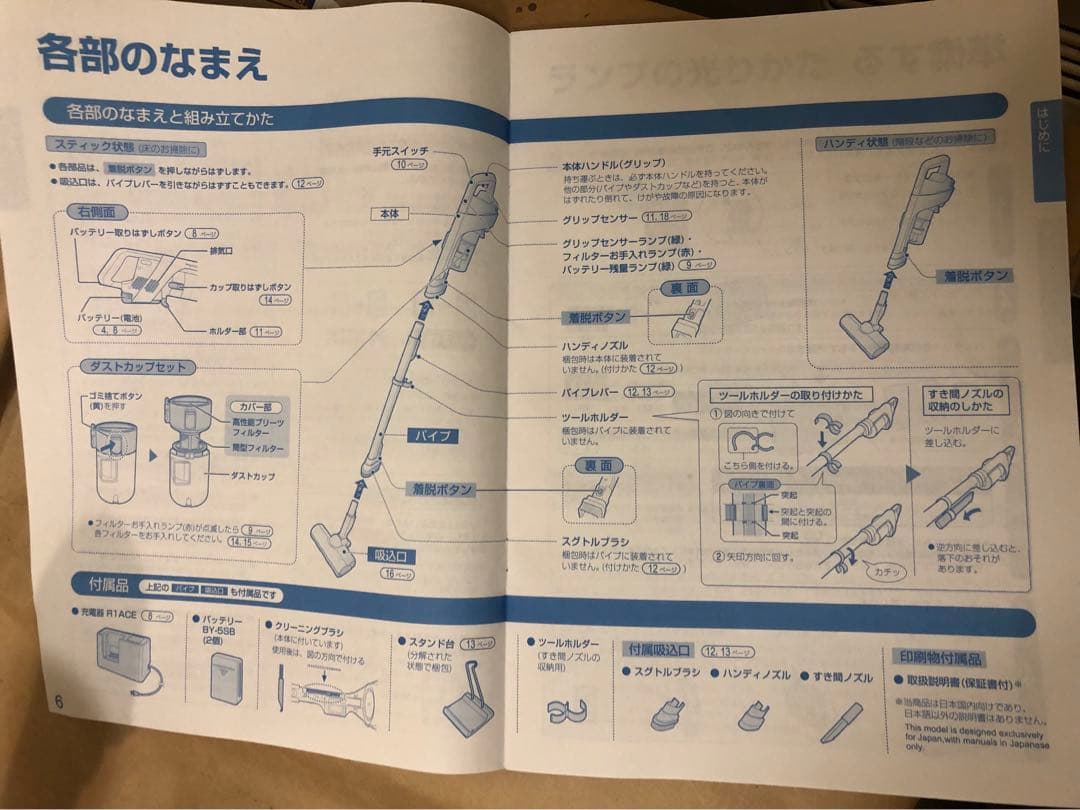 シャープ　SHARP 充電式掃除機　EC-AR5X