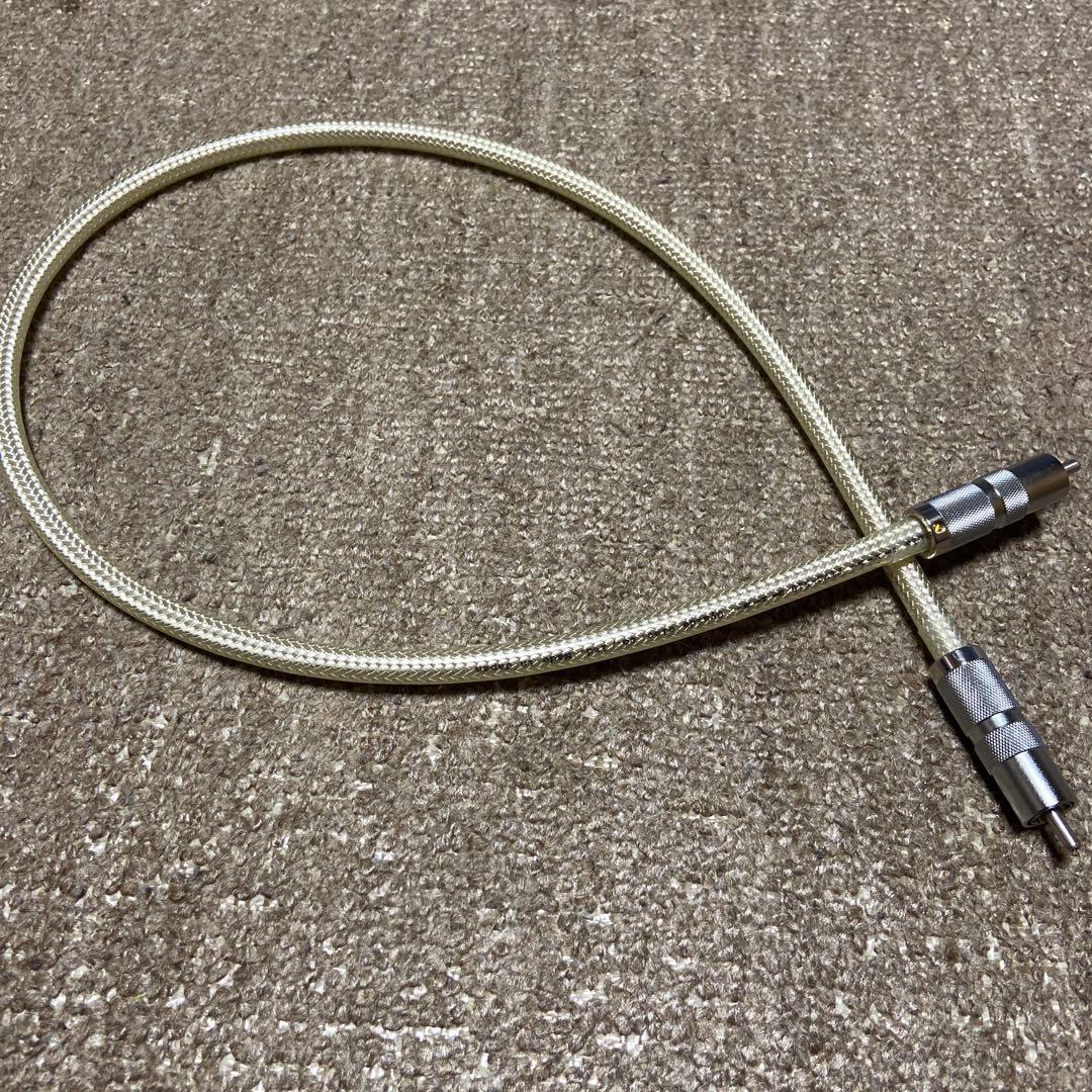 RCAオーディオケーブル 編組シールド