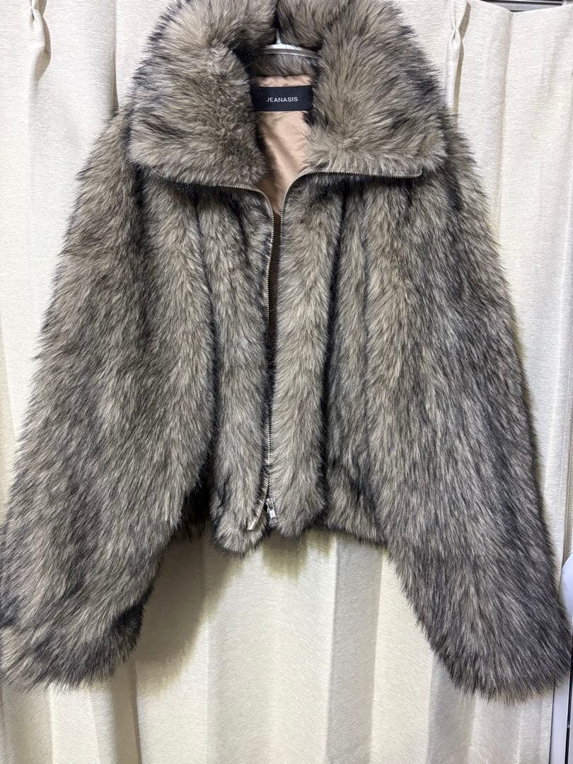 mixカラーファーブルゾン　ジーナシス　今期新品未使用　jeanasis