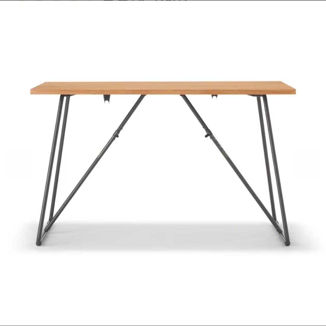 【送料込み】無印良品　木製折りたたみテーブル　120cm