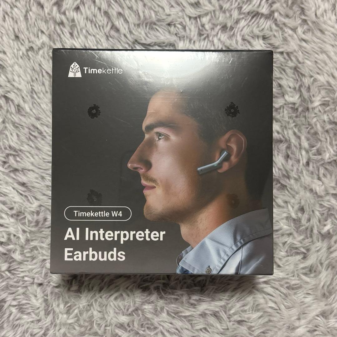 Timekettle W4 翻訳機能付きイヤホン 骨声紋センサー内蔵