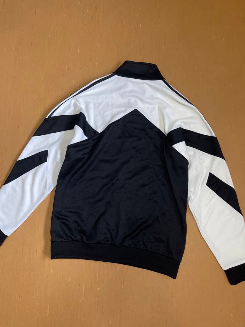 adidas ジャージ 上下セット　LLサイズ 黒/白