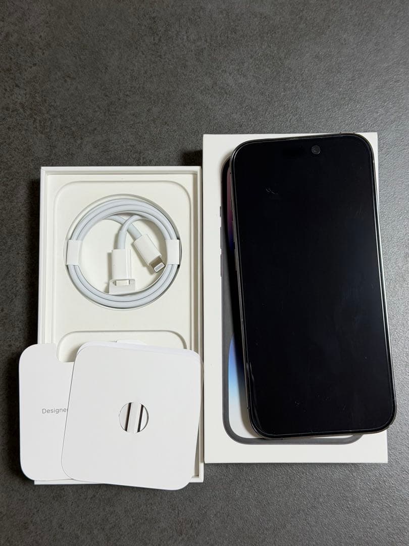 【美品】 iPhone 14 Pro 512GBディープパープル　SIMフリー