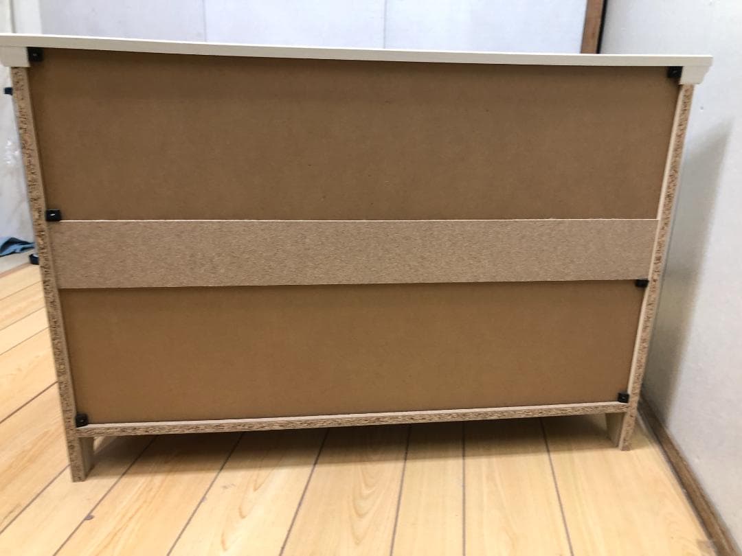 ニトリ　チェスト((Nキャセイ2 TB 6799 WHW)　　88106-1-②