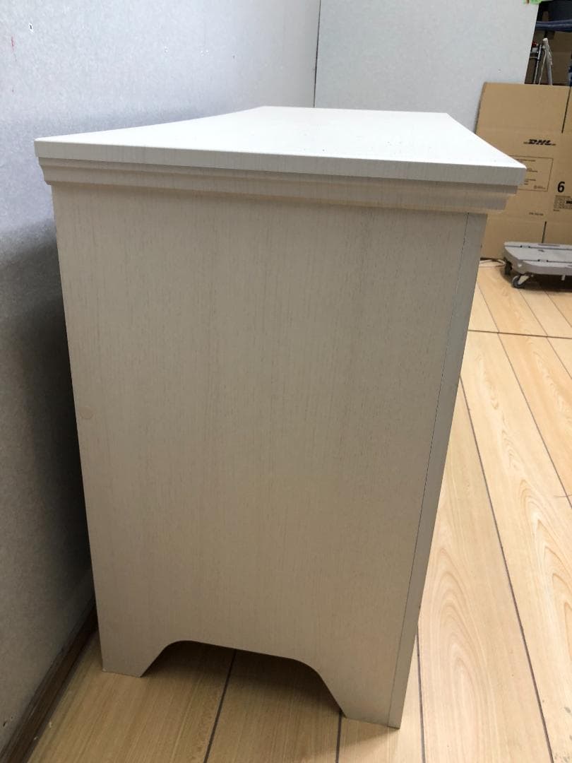 ニトリ　チェスト((Nキャセイ2 TB 6799 WHW)　　88106-1-②