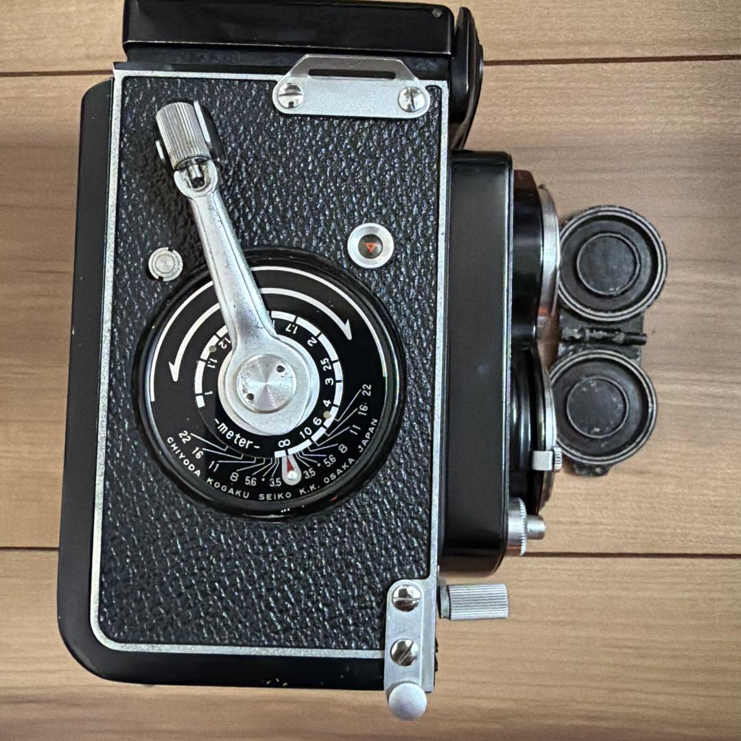 Minolta Autocord 二眼レフカメラ Rokkor 75mm