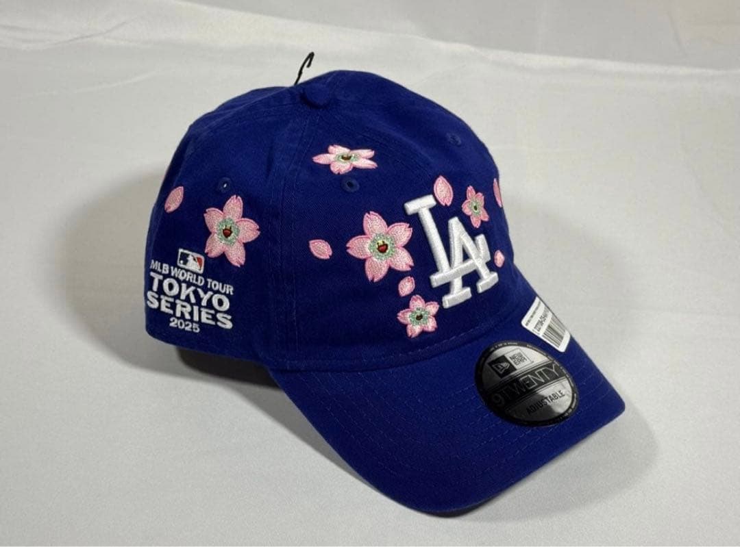 村上隆MLB ドジャース 9TWENTY 青 東京シリーズ キャップ 大谷翔平