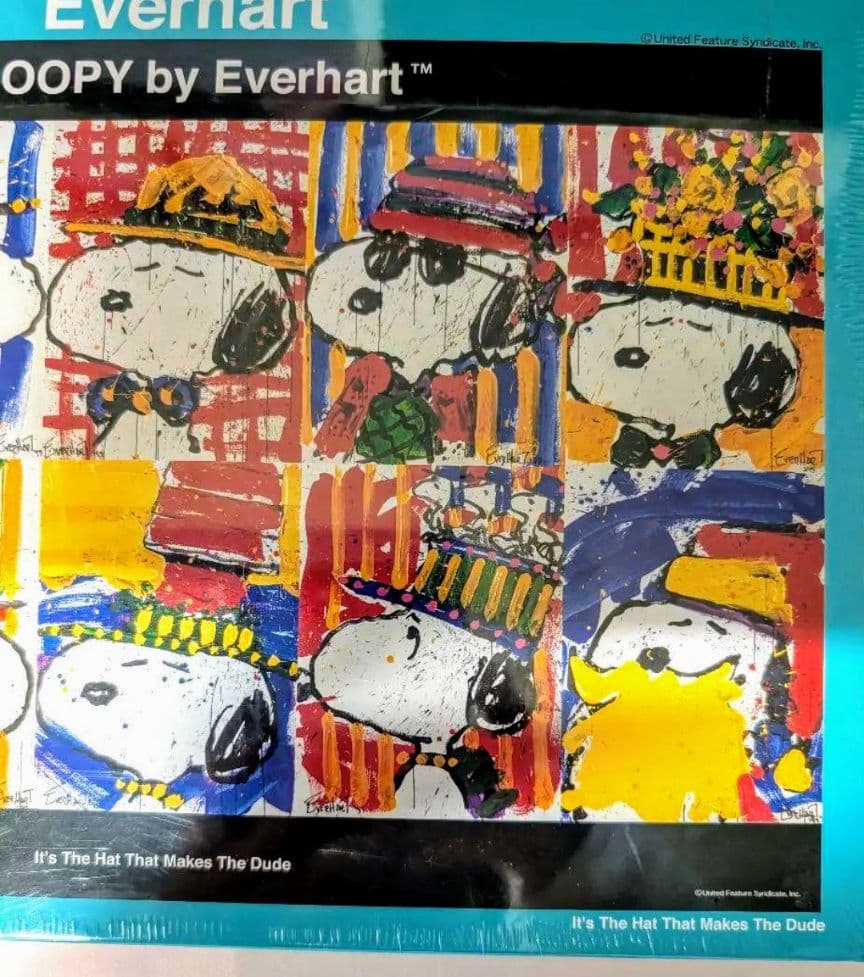 超貴重品！　スヌーピー　トム・エバハート　　パズル　イッツザハット　アポロ社