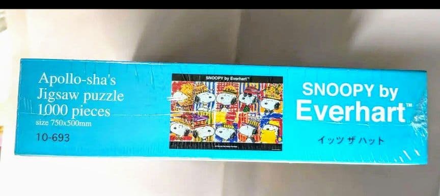 超貴重品！　スヌーピー　トム・エバハート　　パズル　イッツザハット　アポロ社