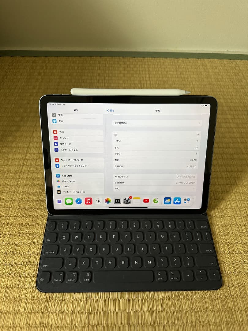 iPad Ari4 (64gb) Apple Pencil ホワイト