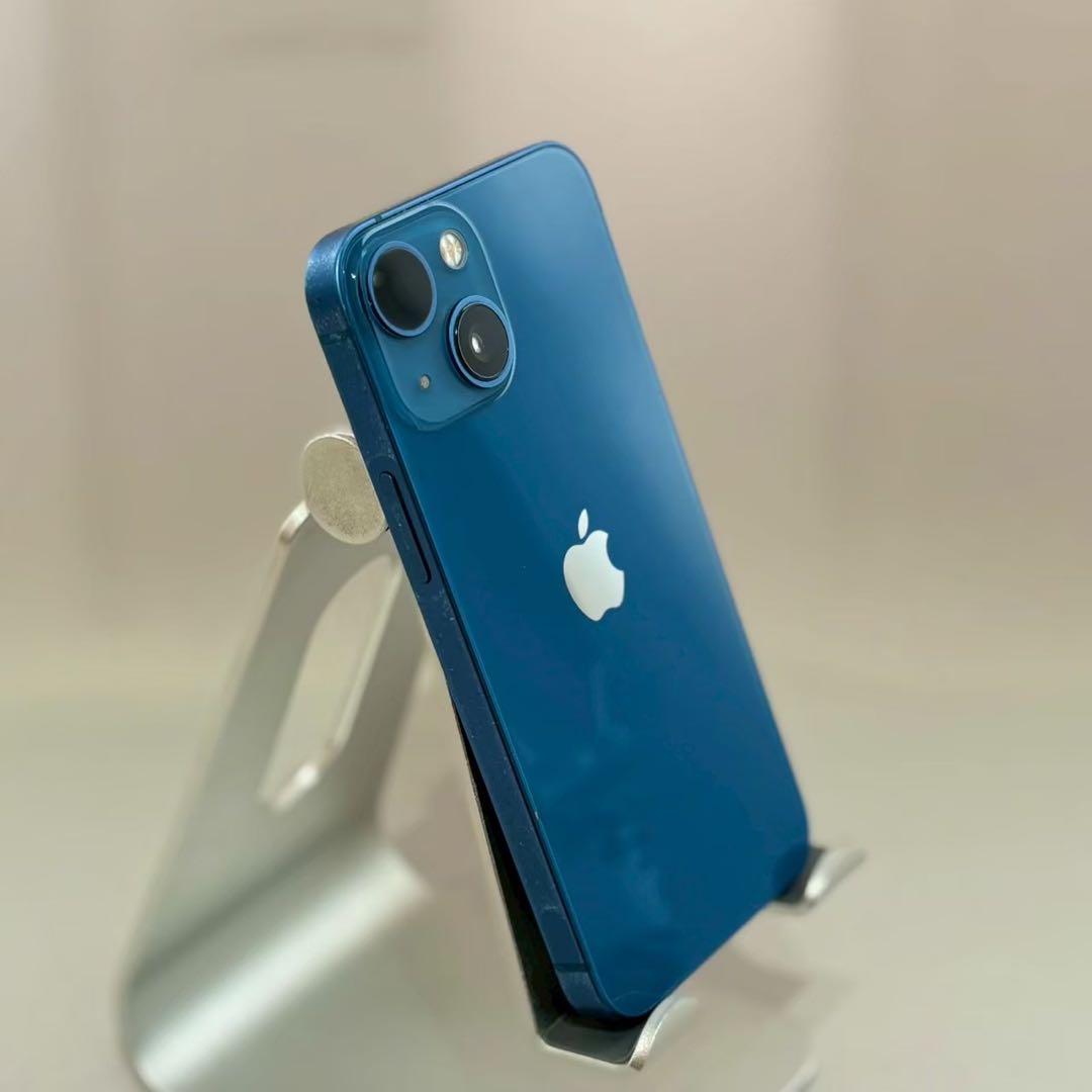 『新品バッテリー』iPhone 13 mini 128GB ブルー　動作良好