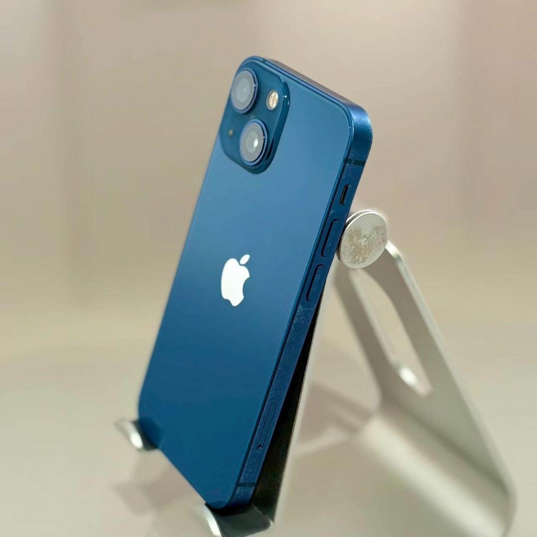 『新品バッテリー』iPhone 13 mini 128GB ブルー　動作良好