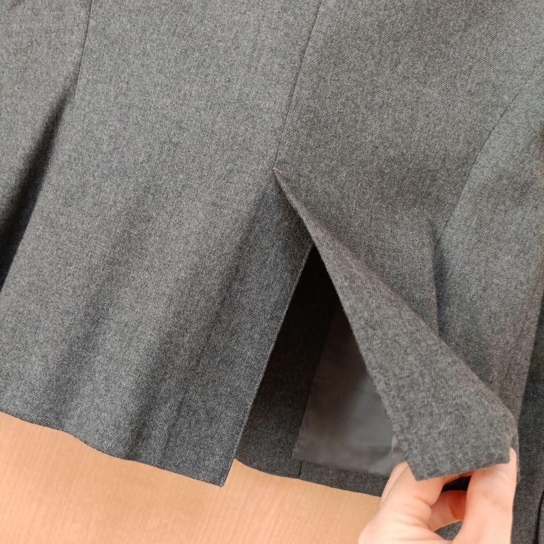 極美品NEW YORKER フォーマル　ビジネススーツ　プリーツAラインスカート